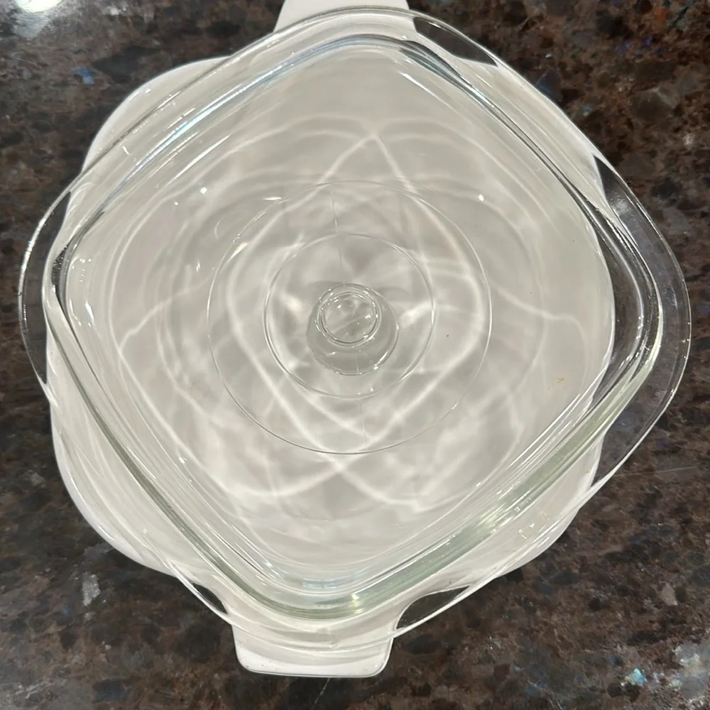 CORNING WARE 1 QT WITH TOP ORIGINAL BLUE CORN FLOWERS